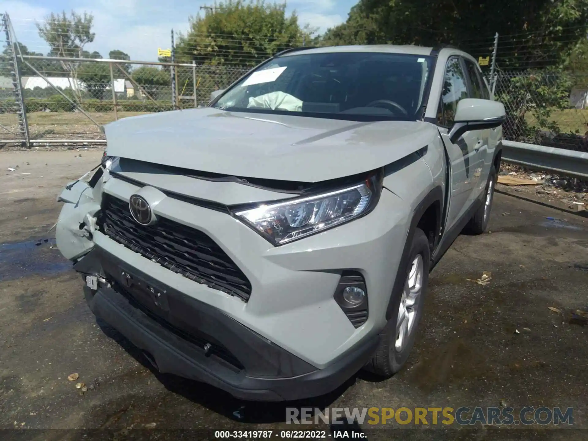 2 Photograph of a damaged car 2T3P1RFV4MW153629 TOYOTA RAV4 2021