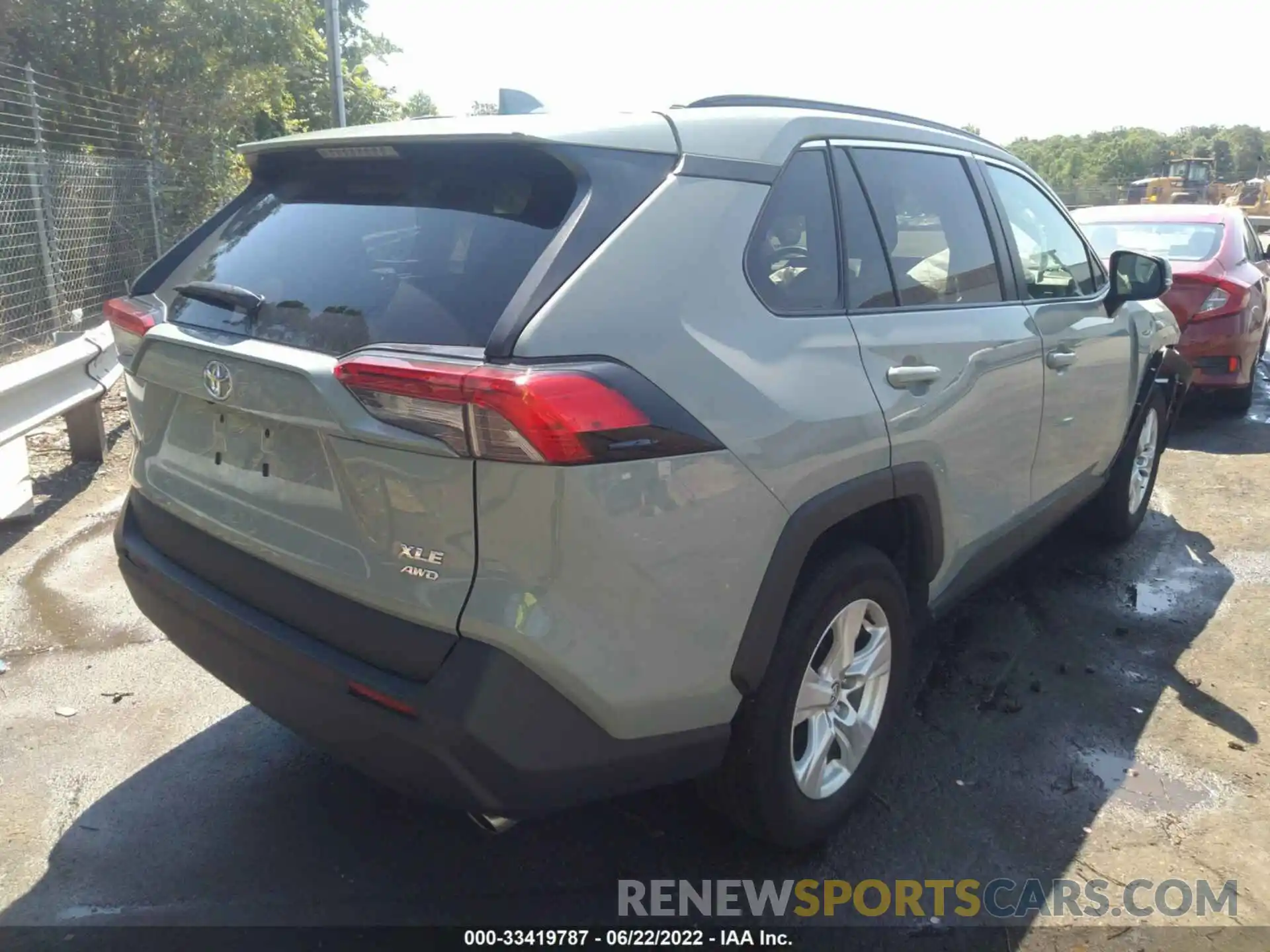 4 Photograph of a damaged car 2T3P1RFV4MW153629 TOYOTA RAV4 2021