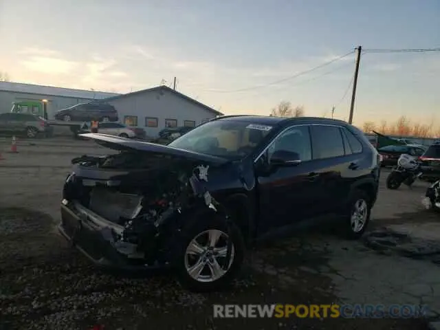 1 Photograph of a damaged car 2T3P1RFV4MW156255 TOYOTA RAV4 2021