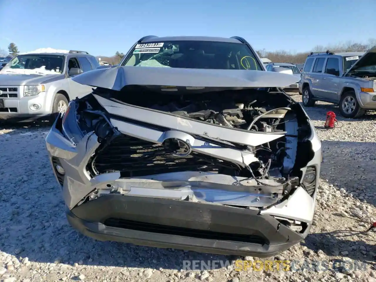 5 Photograph of a damaged car 2T3P1RFV4MW177462 TOYOTA RAV4 2021