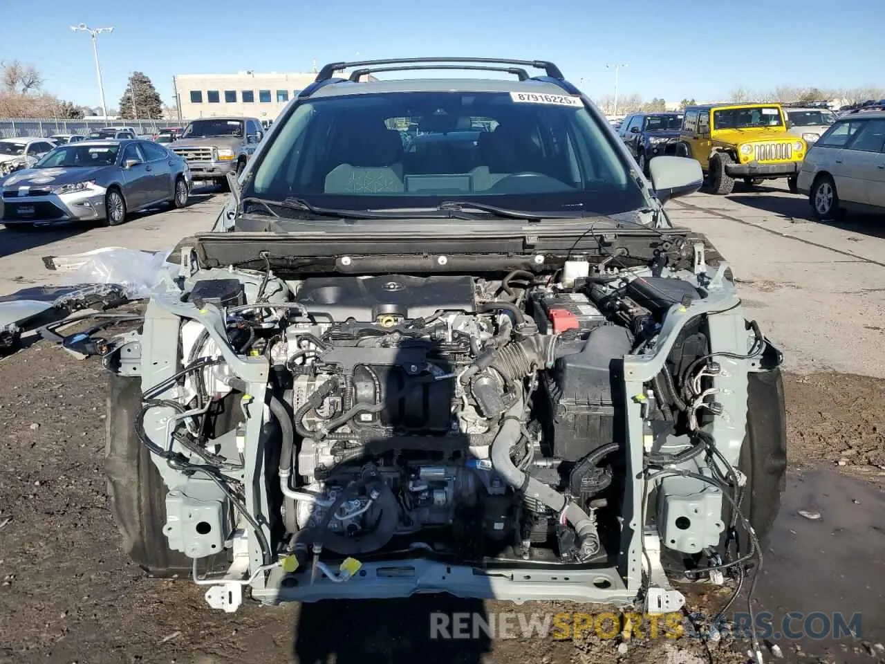 5 Photograph of a damaged car 2T3P1RFV4MW182385 TOYOTA RAV4 2021
