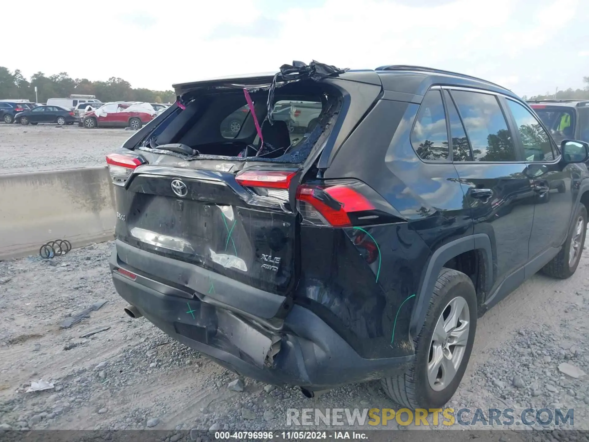 6 Photograph of a damaged car 2T3P1RFV4MW186923 TOYOTA RAV4 2021