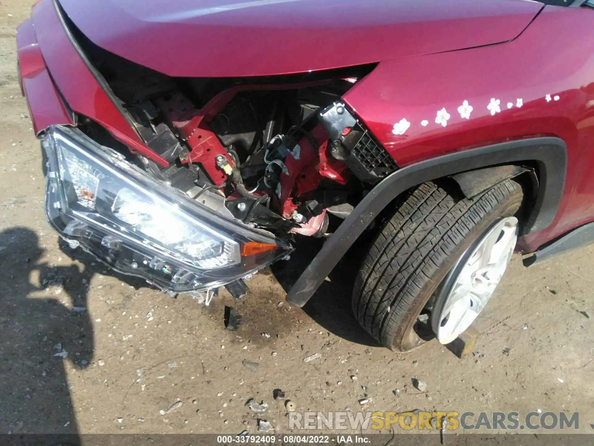 6 Photograph of a damaged car 2T3P1RFV4MW192348 TOYOTA RAV4 2021