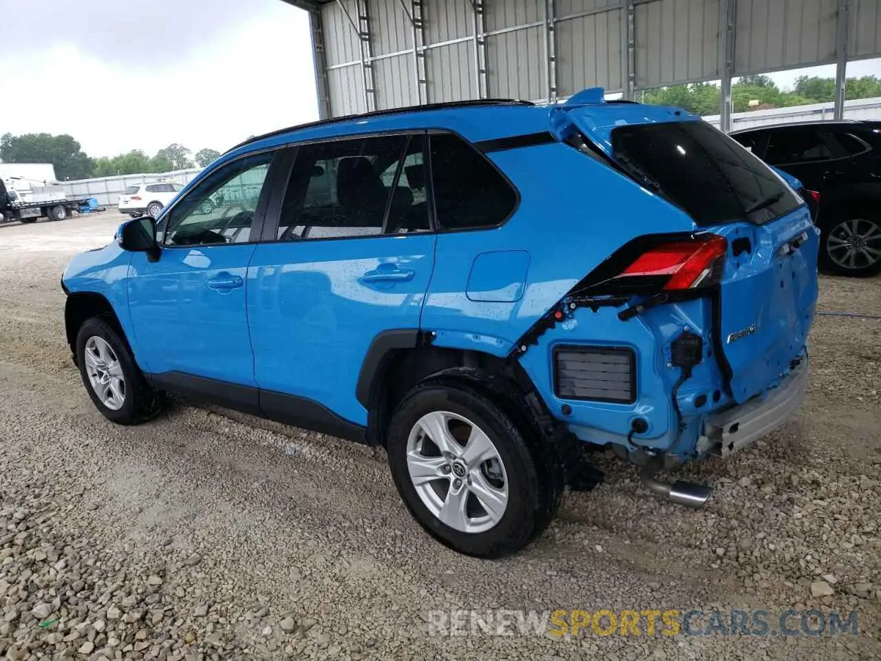 2 Photograph of a damaged car 2T3P1RFV4MW212971 TOYOTA RAV4 2021