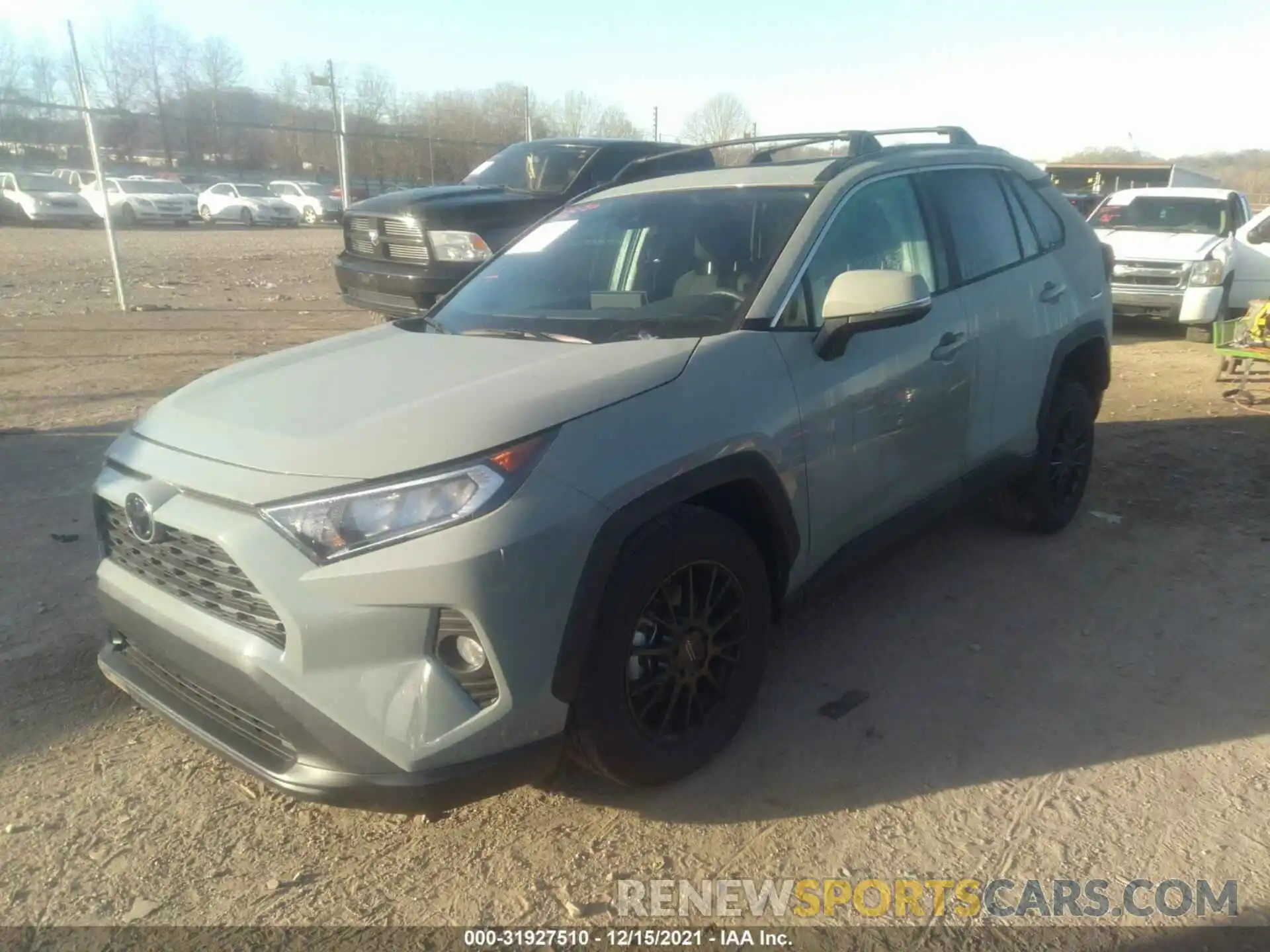 2 Photograph of a damaged car 2T3P1RFV4MW217653 TOYOTA RAV4 2021