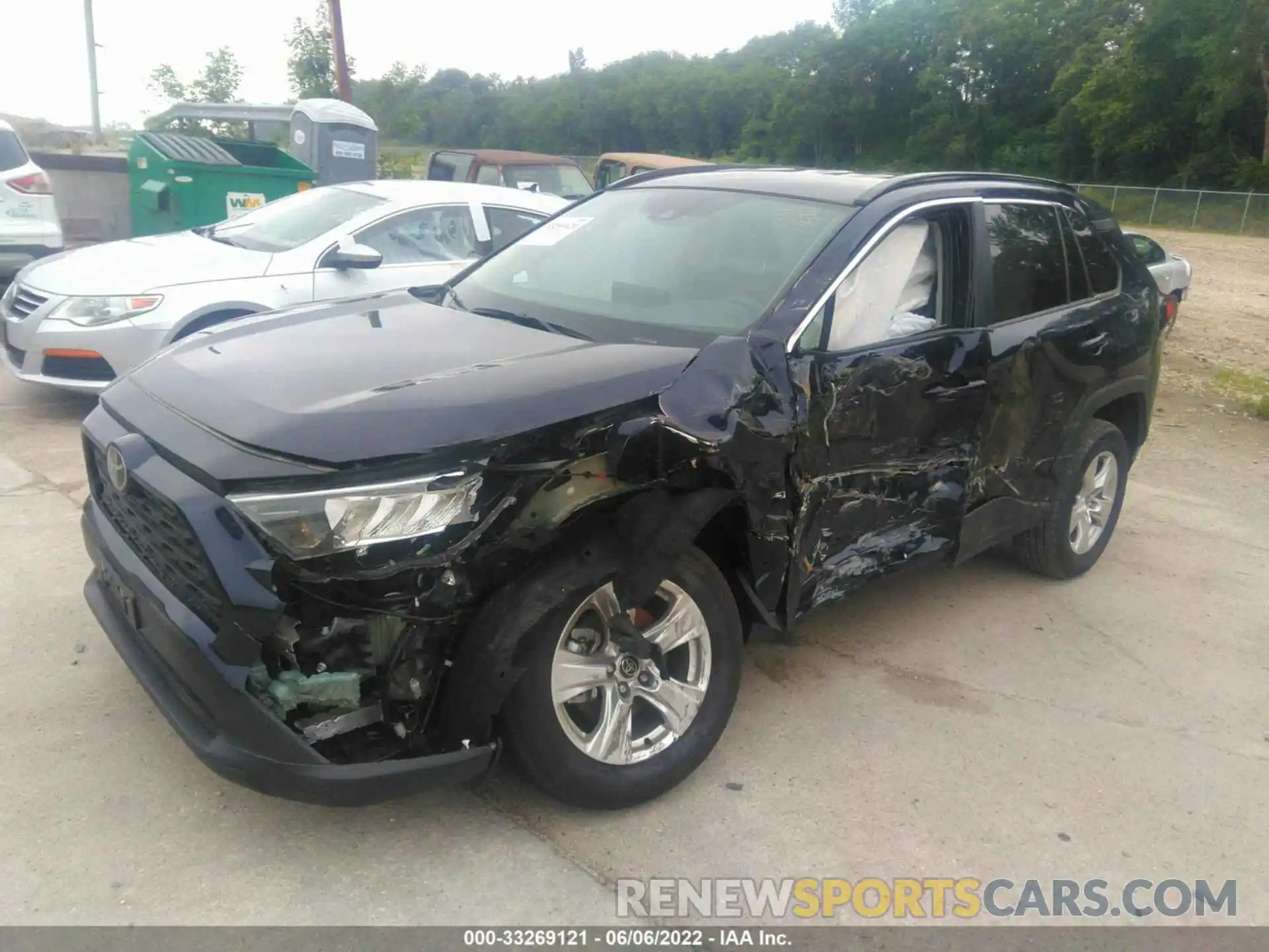 2 Photograph of a damaged car 2T3P1RFV4MW230838 TOYOTA RAV4 2021