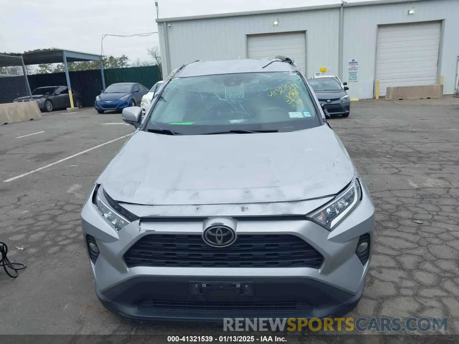 12 Photograph of a damaged car 2T3P1RFV5MC184292 TOYOTA RAV4 2021