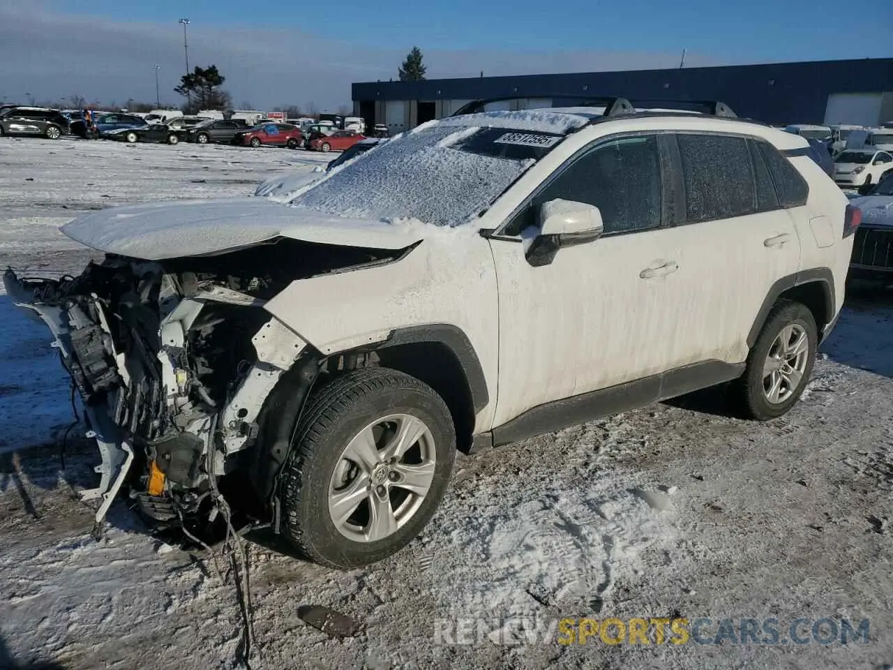 1 Photograph of a damaged car 2T3P1RFV5MC239436 TOYOTA RAV4 2021