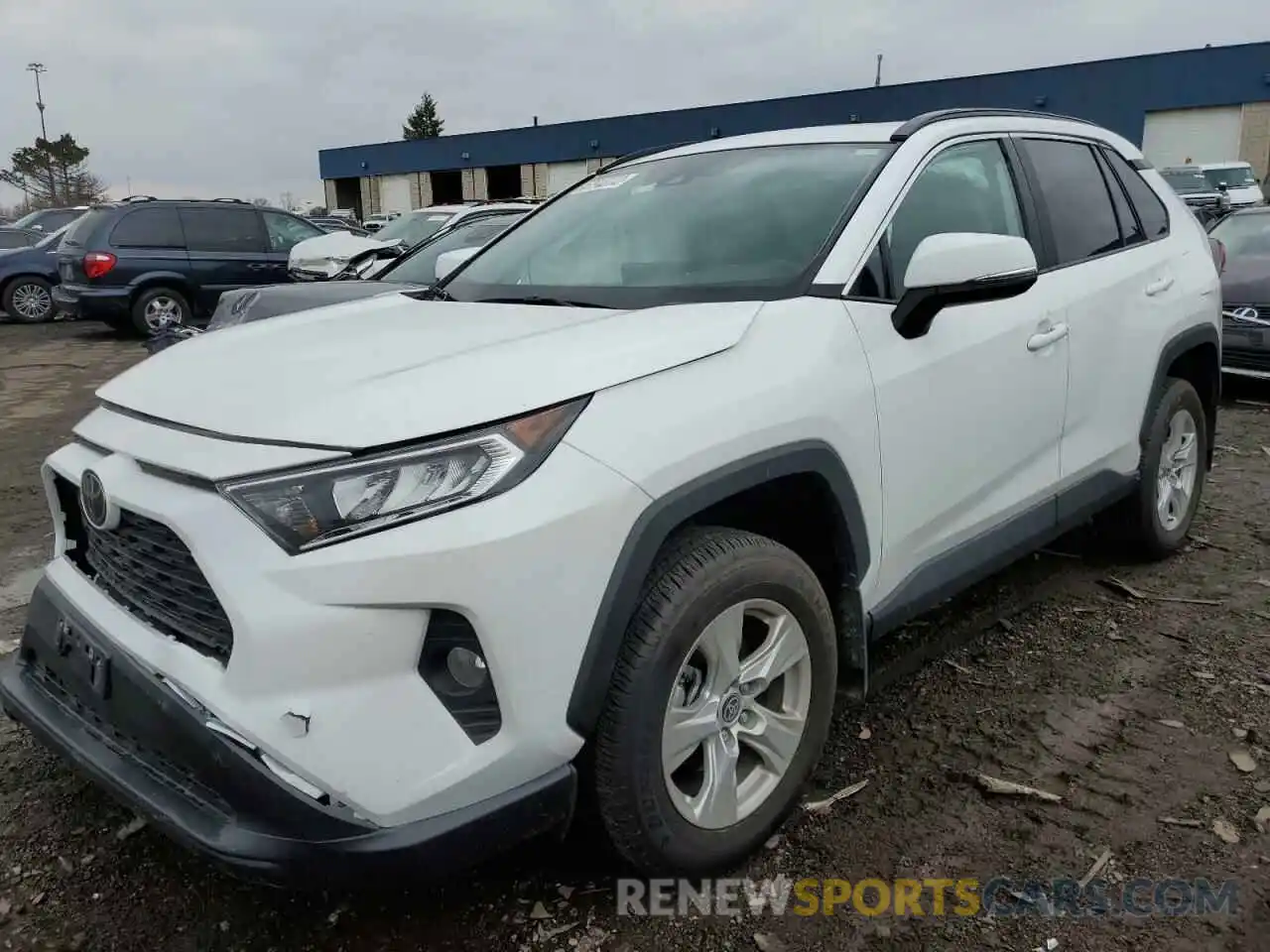 1 Photograph of a damaged car 2T3P1RFV5MC244846 TOYOTA RAV4 2021