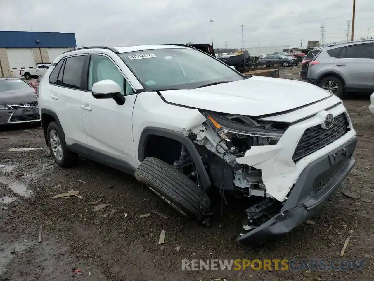 4 Photograph of a damaged car 2T3P1RFV5MC244846 TOYOTA RAV4 2021