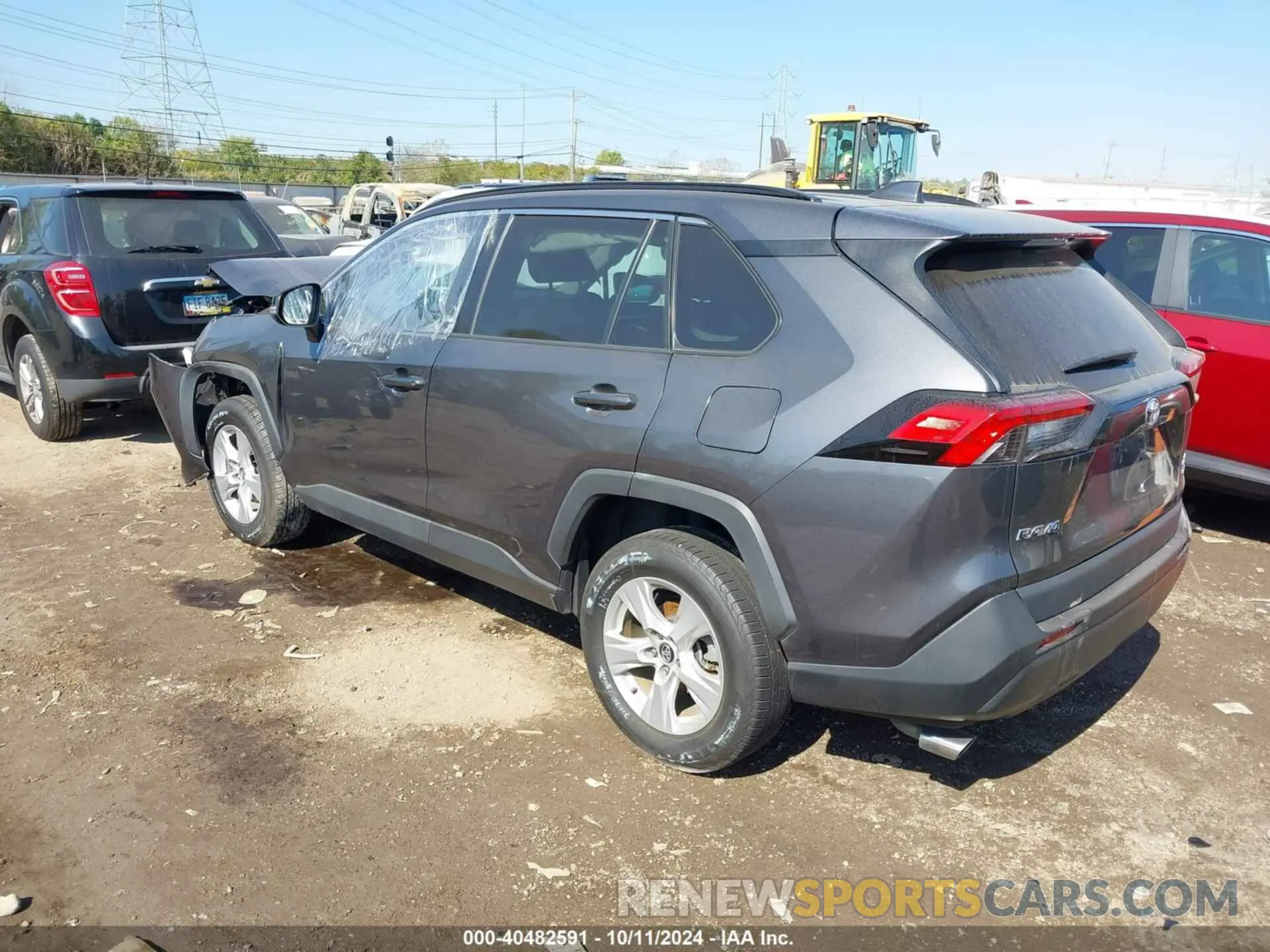 3 Photograph of a damaged car 2T3P1RFV5MW141571 TOYOTA RAV4 2021