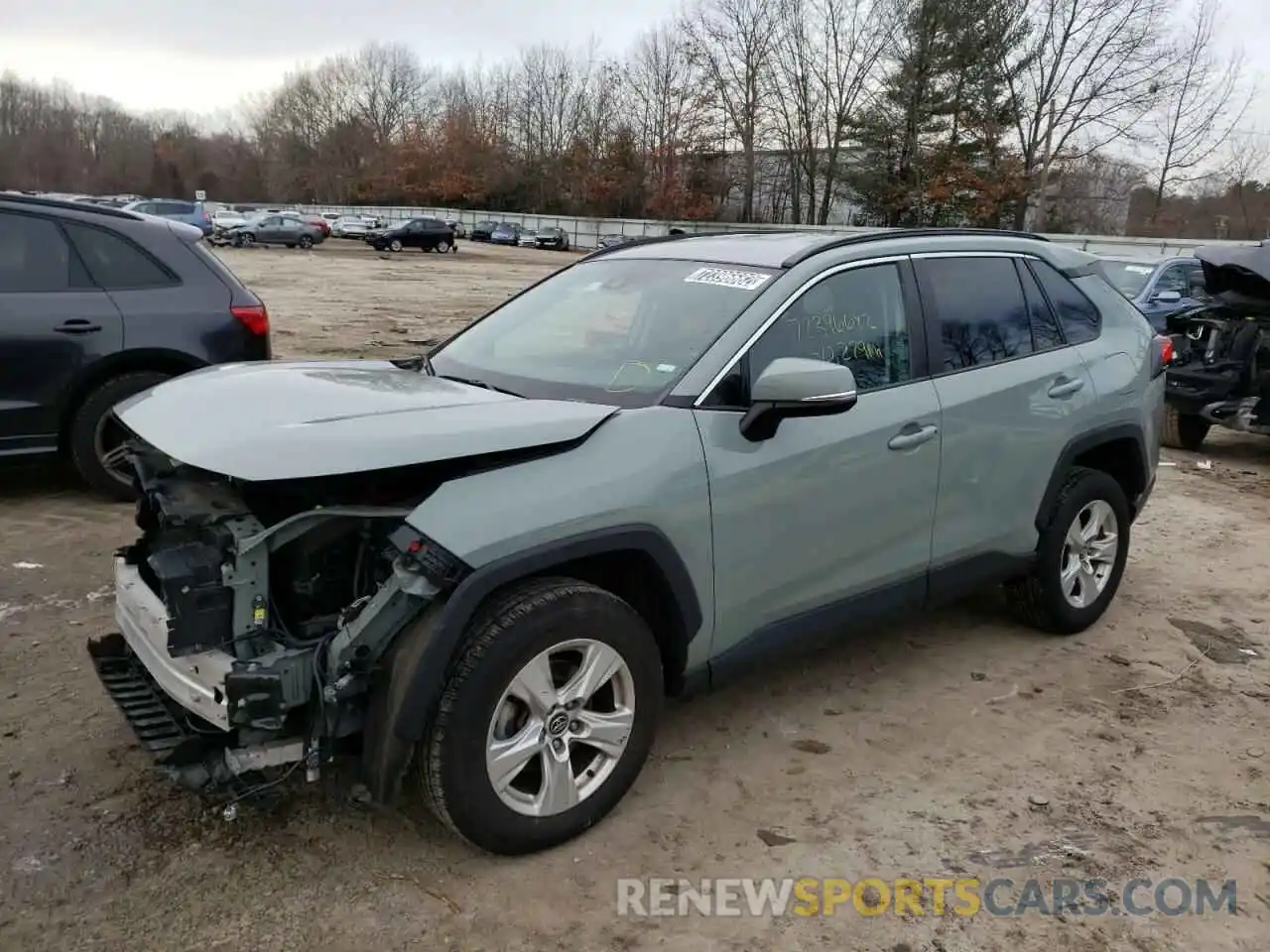 1 Photograph of a damaged car 2T3P1RFV5MW142834 TOYOTA RAV4 2021