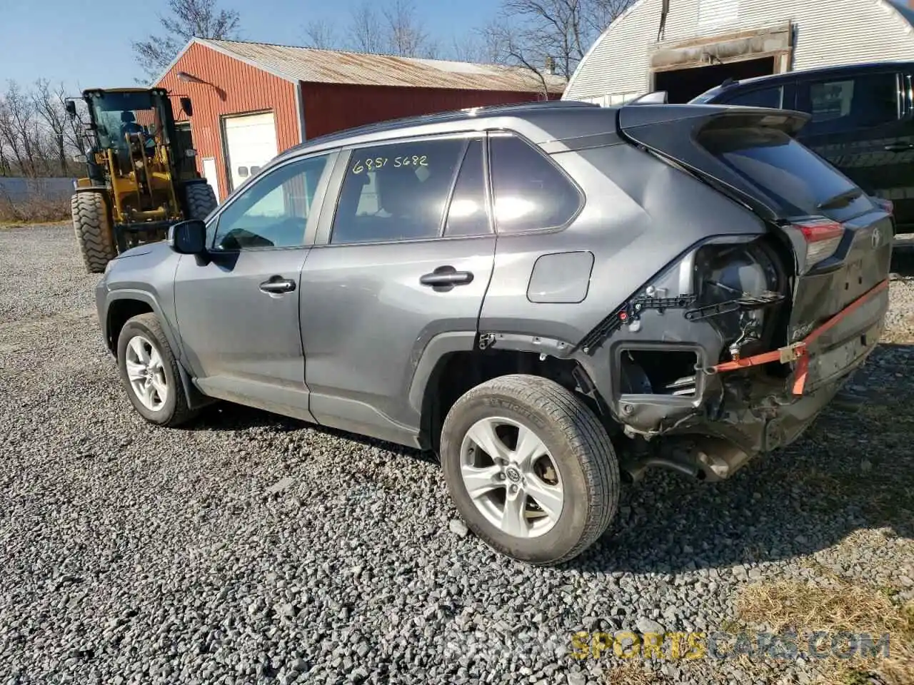 2 Photograph of a damaged car 2T3P1RFV5MW148150 TOYOTA RAV4 2021