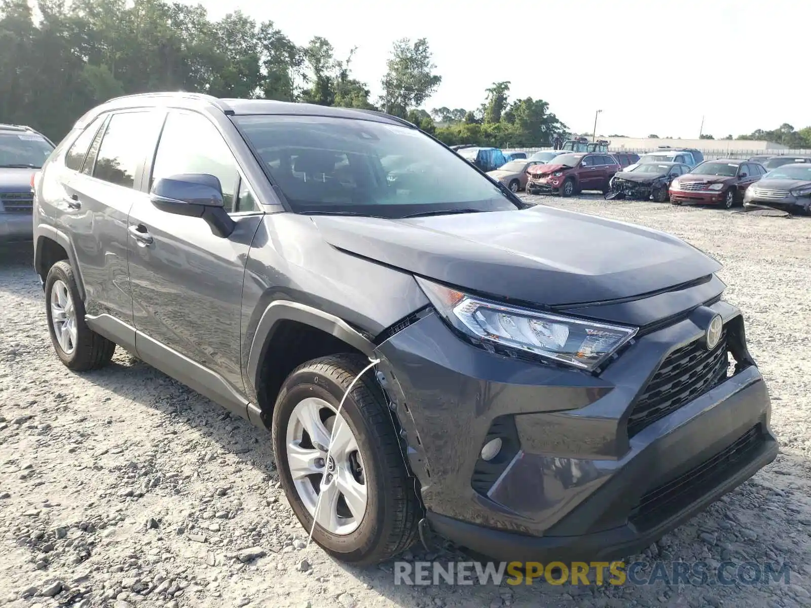 1 Photograph of a damaged car 2T3P1RFV5MW150853 TOYOTA RAV4 2021