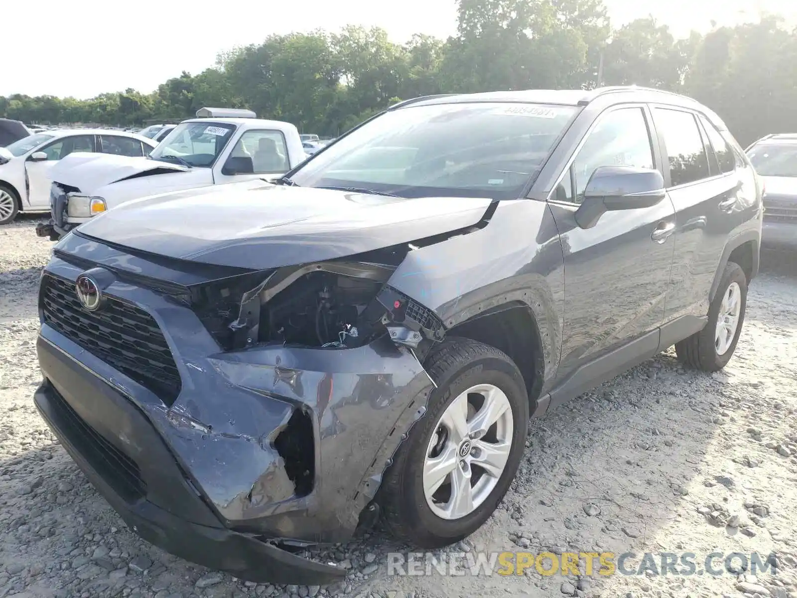 2 Photograph of a damaged car 2T3P1RFV5MW150853 TOYOTA RAV4 2021