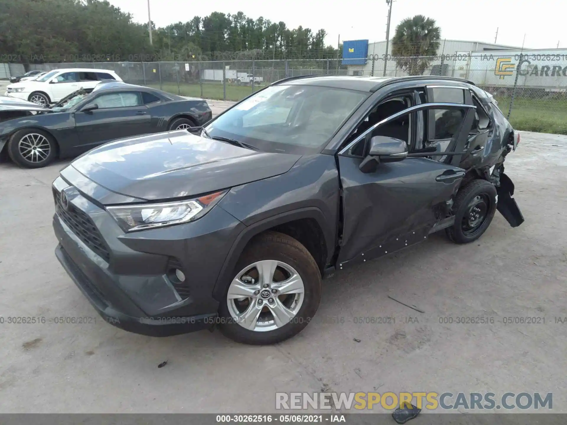 2 Photograph of a damaged car 2T3P1RFV5MW156894 TOYOTA RAV4 2021