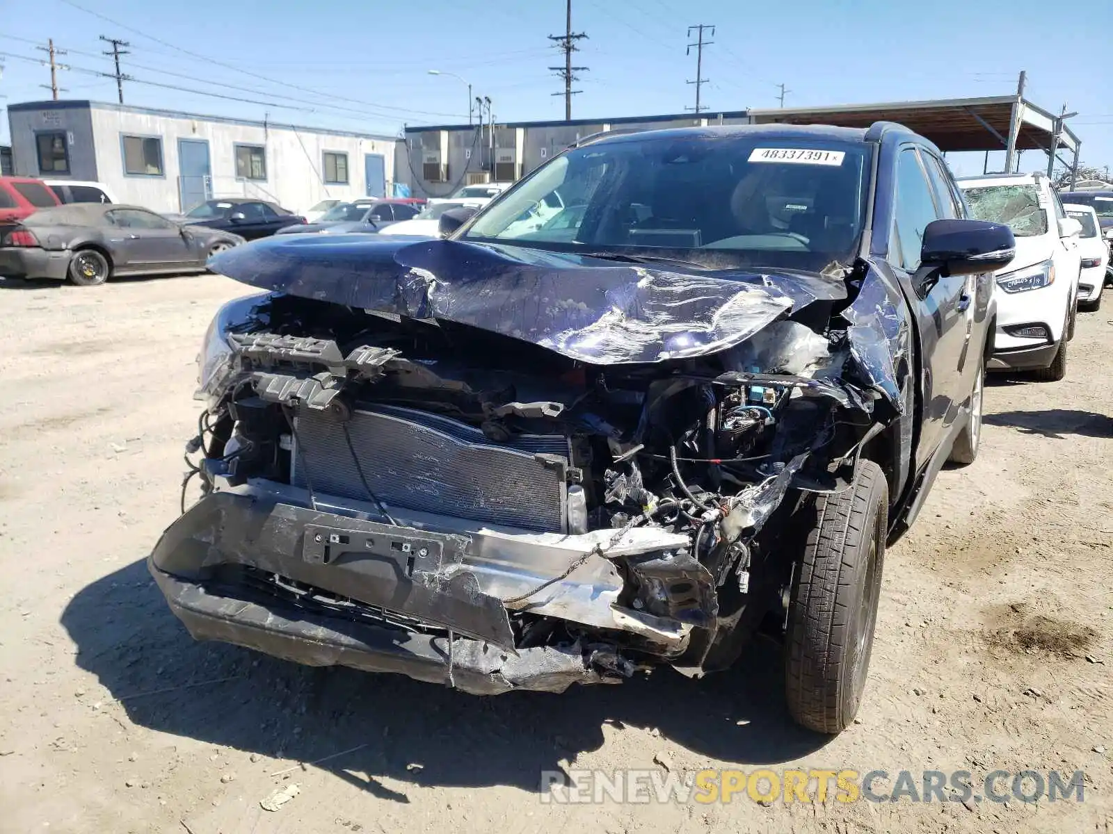 2 Photograph of a damaged car 2T3P1RFV5MW160086 TOYOTA RAV4 2021