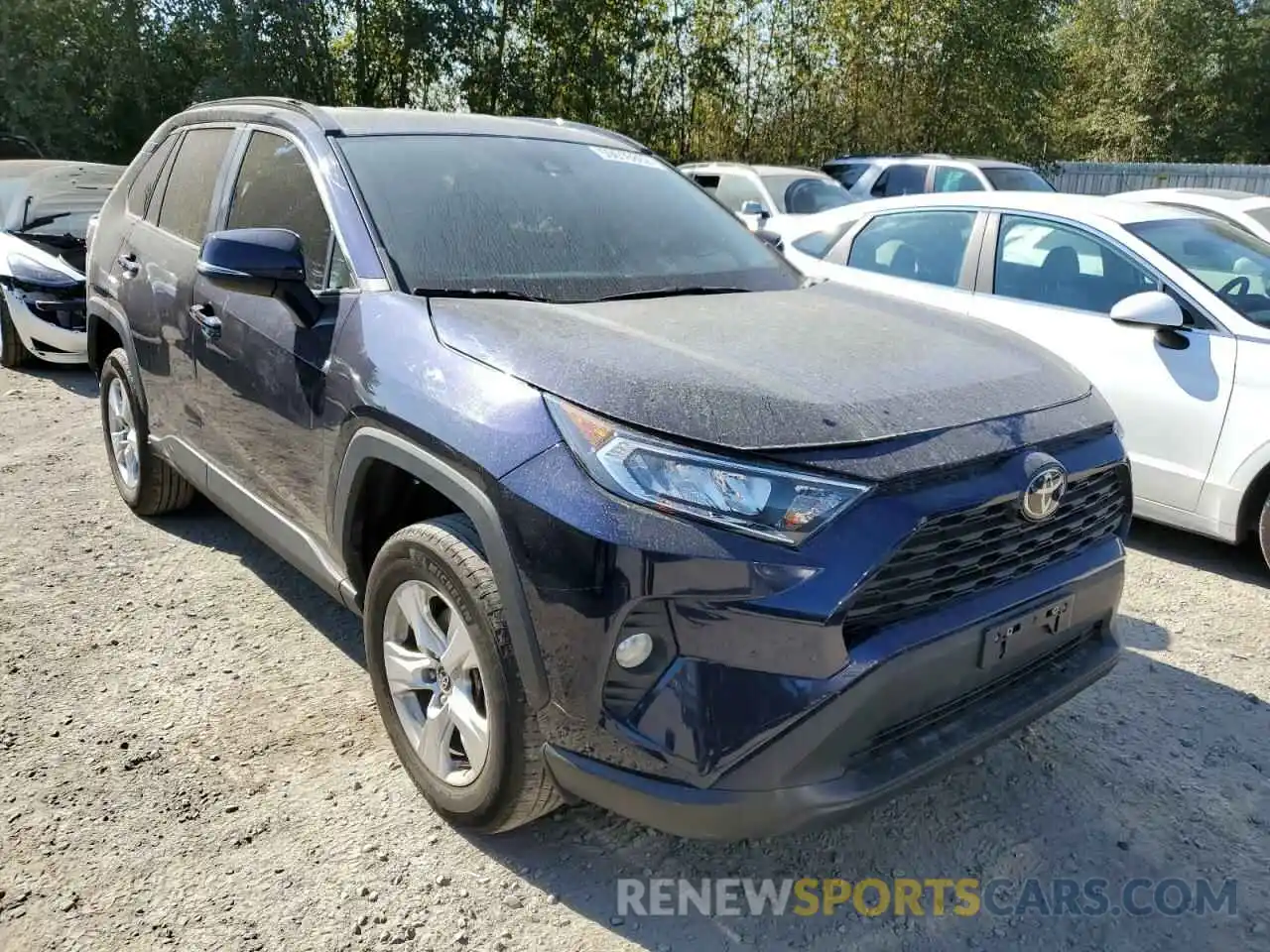 1 Photograph of a damaged car 2T3P1RFV5MW162713 TOYOTA RAV4 2021