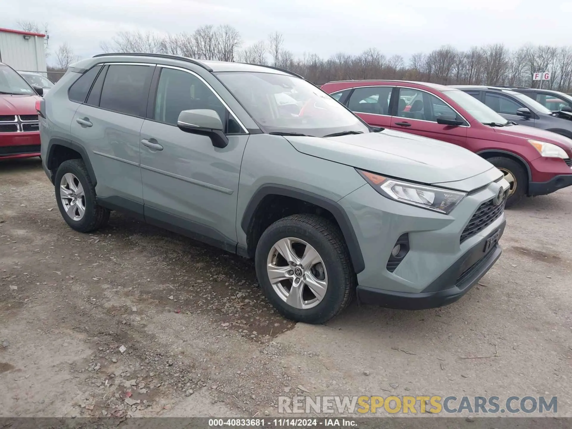 1 Photograph of a damaged car 2T3P1RFV5MW178023 TOYOTA RAV4 2021
