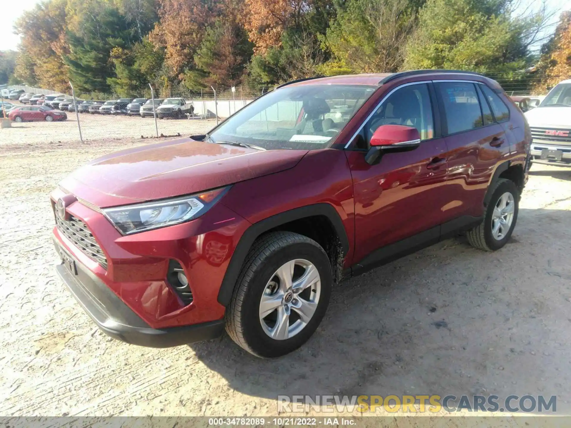 2 Photograph of a damaged car 2T3P1RFV5MW221369 TOYOTA RAV4 2021