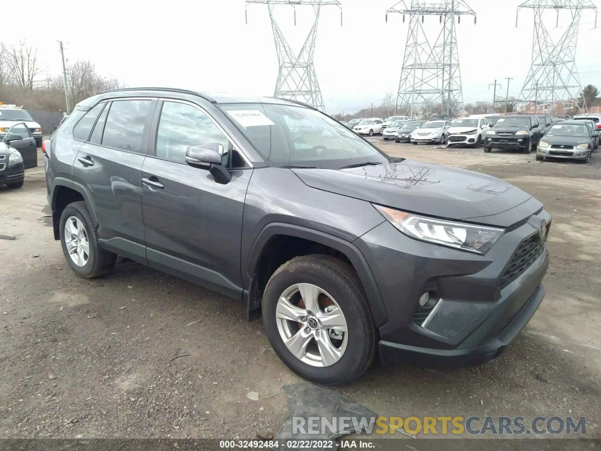 1 Photograph of a damaged car 2T3P1RFV5MW227964 TOYOTA RAV4 2021