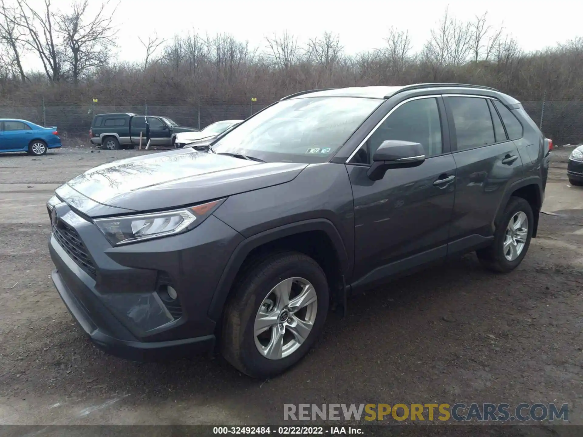 2 Photograph of a damaged car 2T3P1RFV5MW227964 TOYOTA RAV4 2021