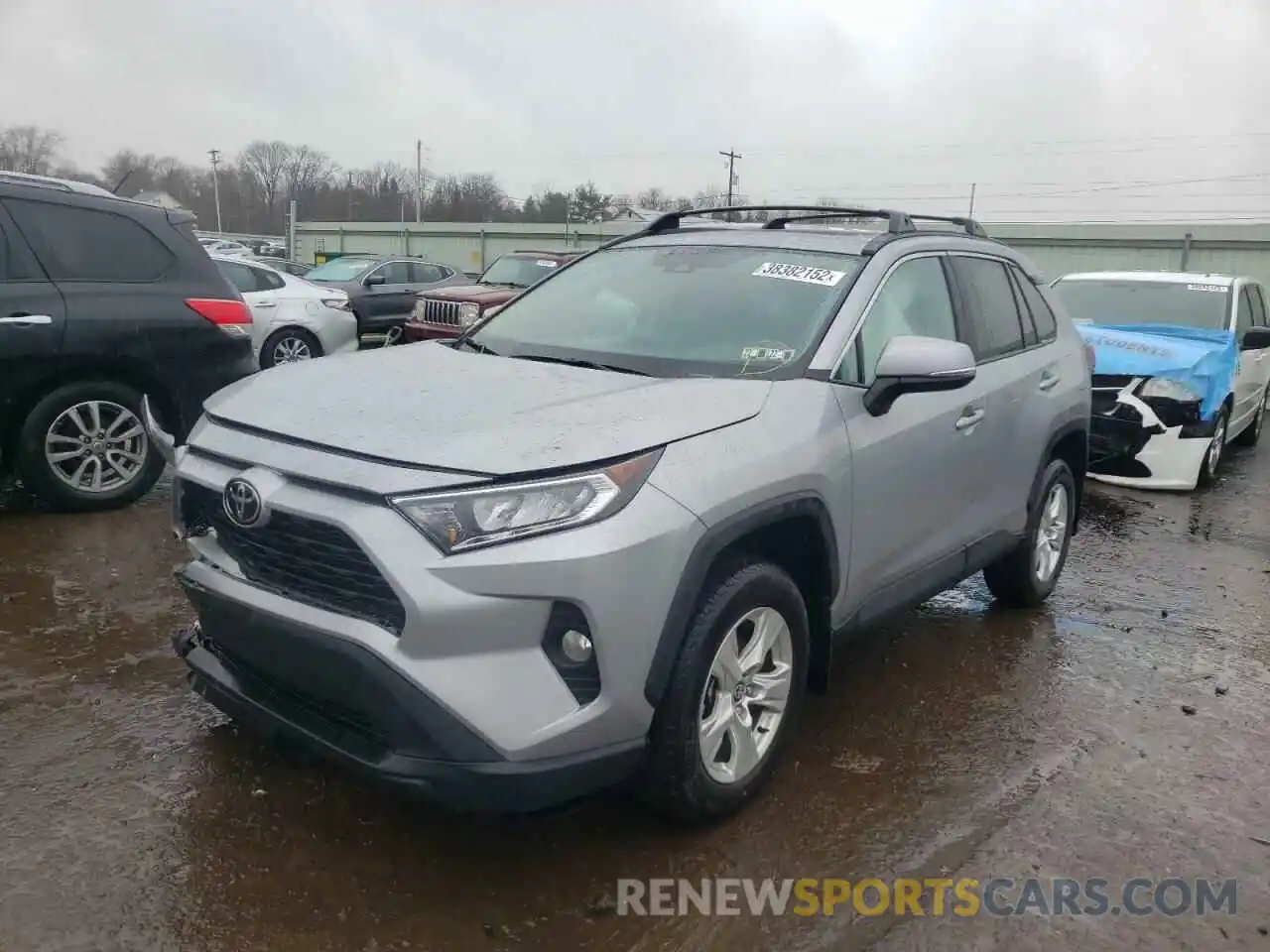 2 Photograph of a damaged car 2T3P1RFV5MW234025 TOYOTA RAV4 2021