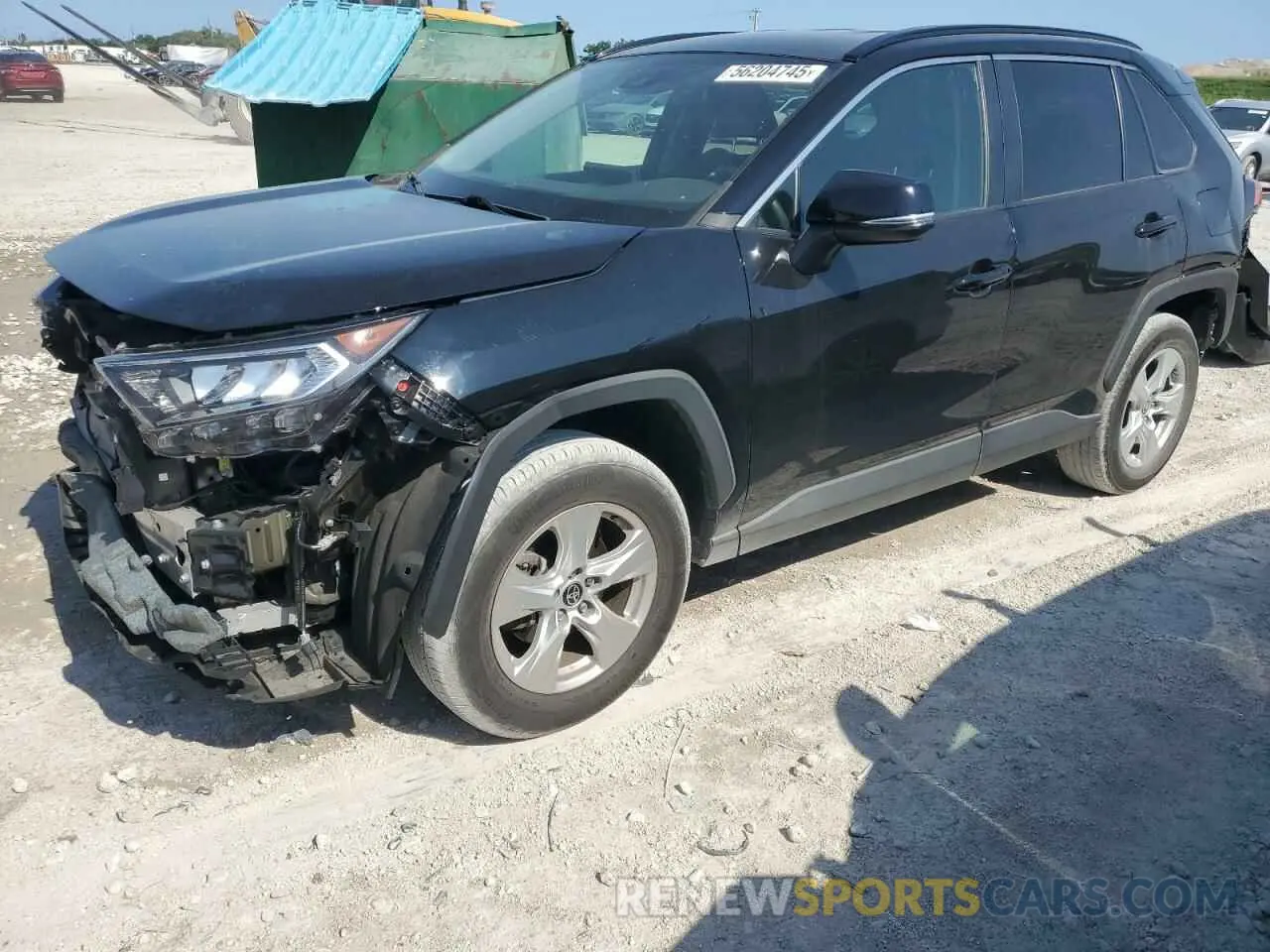 1 Photograph of a damaged car 2T3P1RFV5MW237443 TOYOTA RAV4 2021