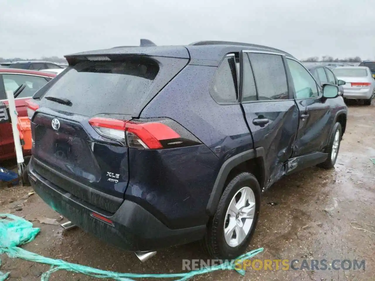 4 Photograph of a damaged car 2T3P1RFV5MW248328 TOYOTA RAV4 2021