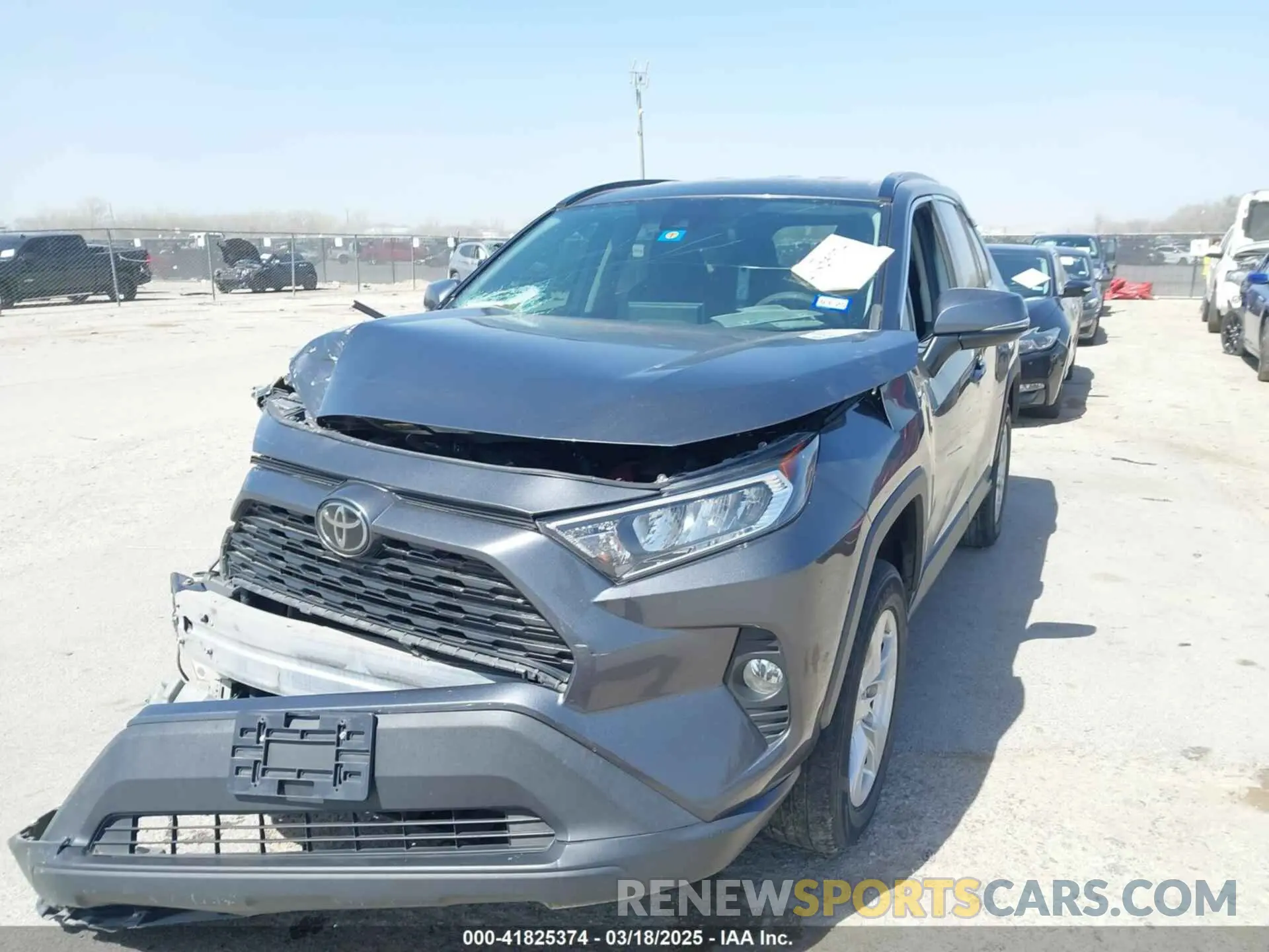 2 Photograph of a damaged car 2T3P1RFV6MC143475 TOYOTA RAV4 2021