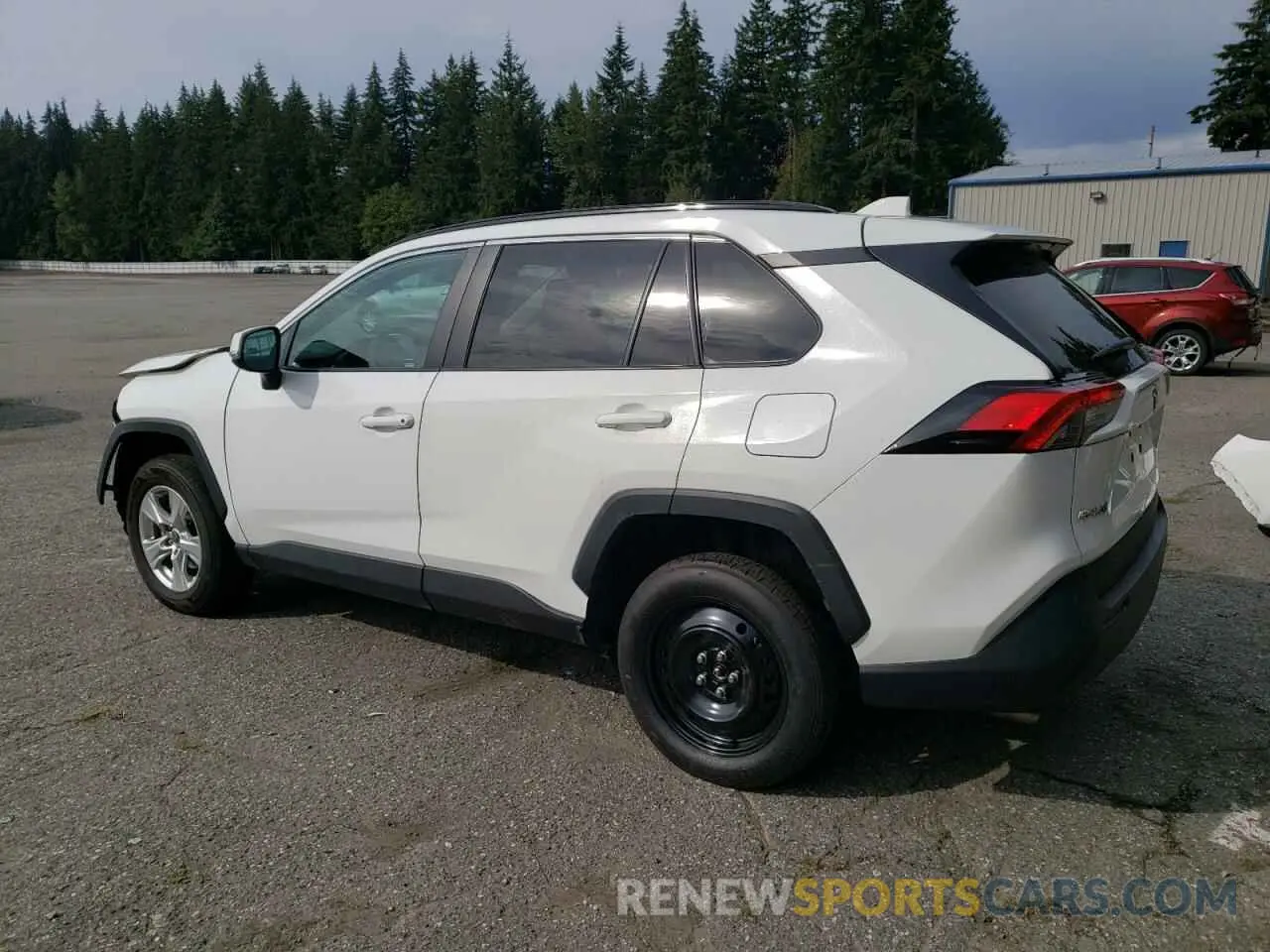 2 Photograph of a damaged car 2T3P1RFV6MC190070 TOYOTA RAV4 2021