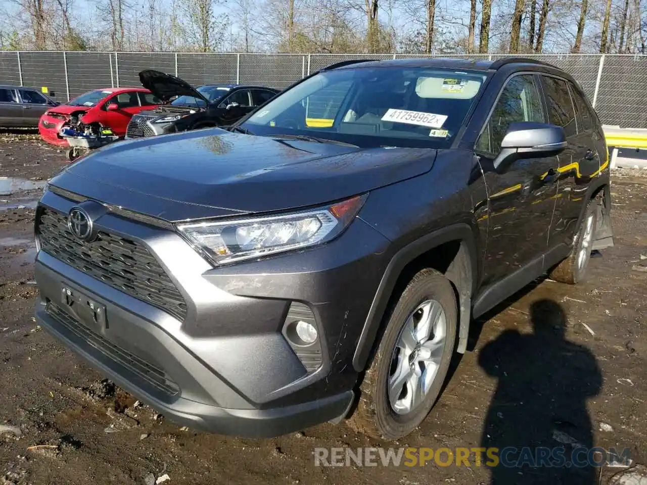 2 Photograph of a damaged car 2T3P1RFV6MC199691 TOYOTA RAV4 2021