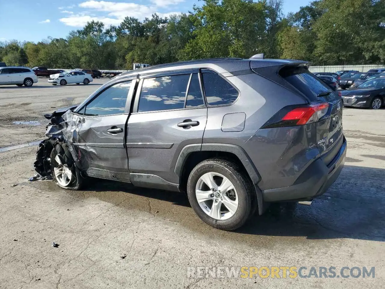 2 Photograph of a damaged car 2T3P1RFV6MW141045 TOYOTA RAV4 2021