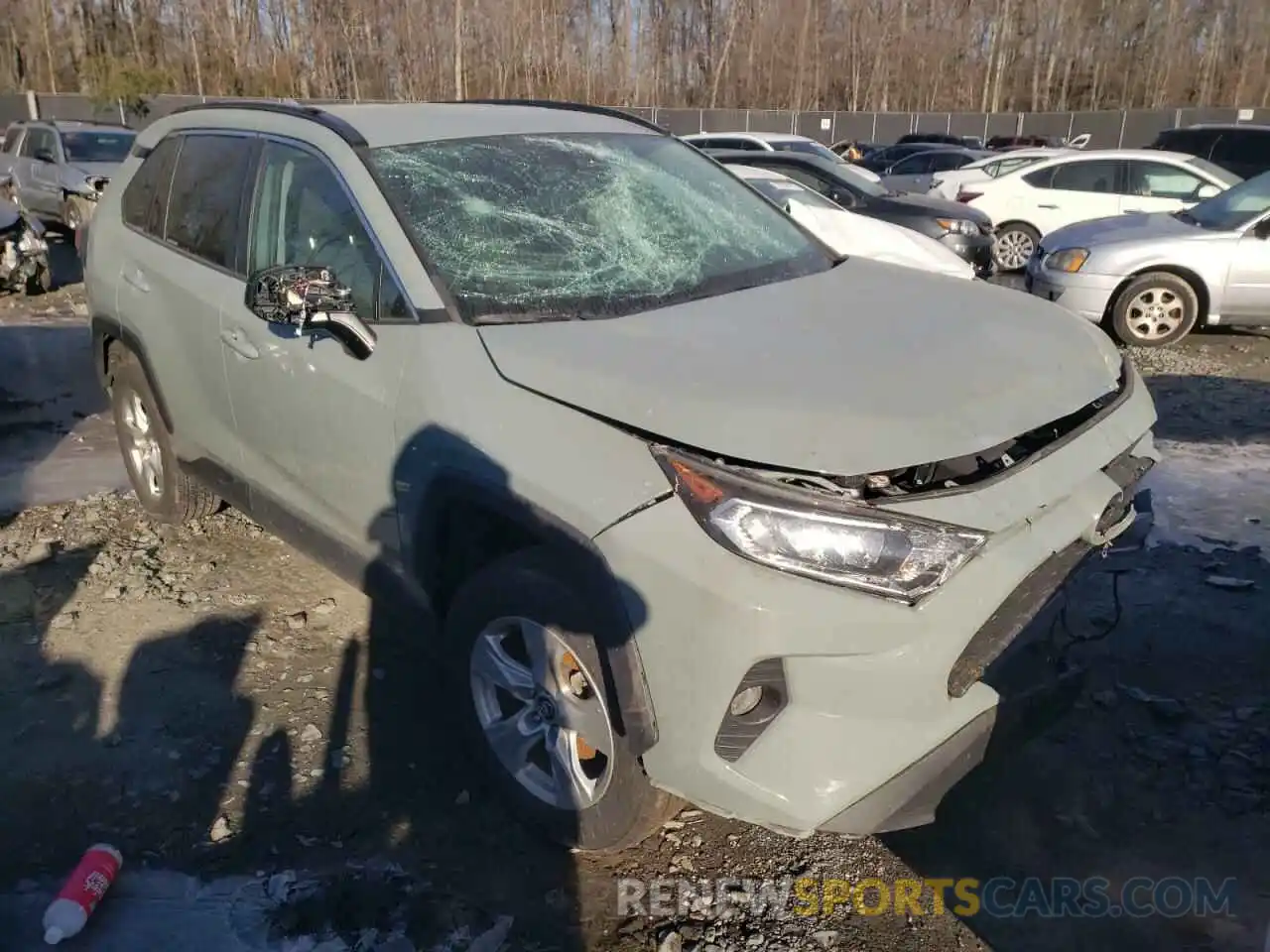 4 Photograph of a damaged car 2T3P1RFV6MW141515 TOYOTA RAV4 2021