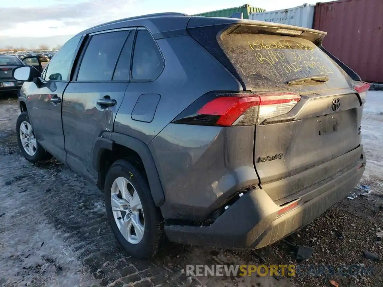 3 Photograph of a damaged car 2T3P1RFV6MW156029 TOYOTA RAV4 2021