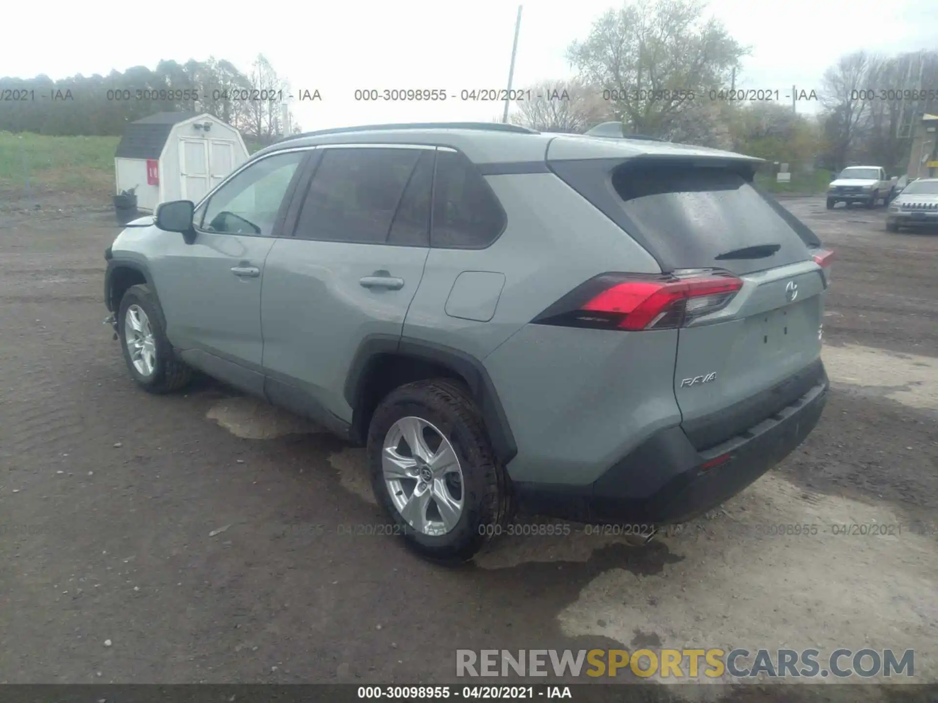 3 Photograph of a damaged car 2T3P1RFV6MW160257 TOYOTA RAV4 2021