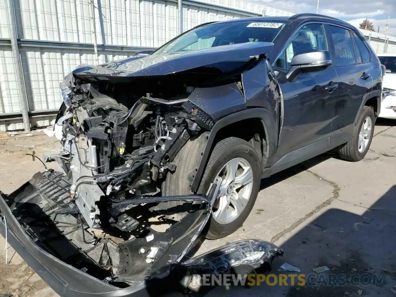 2 Photograph of a damaged car 2T3P1RFV6MW165202 TOYOTA RAV4 2021