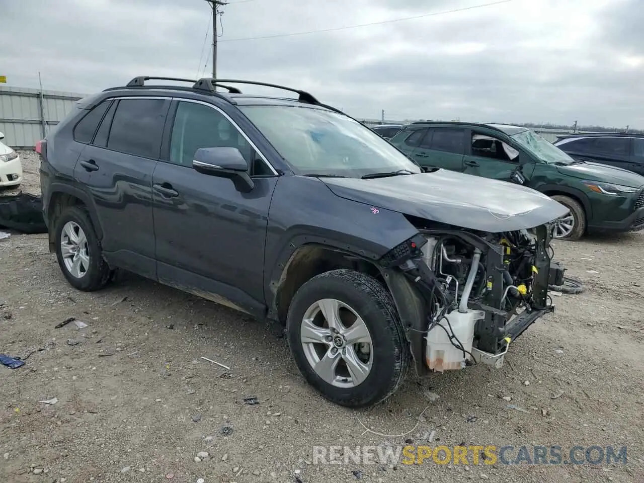 4 Photograph of a damaged car 2T3P1RFV6MW176703 TOYOTA RAV4 2021