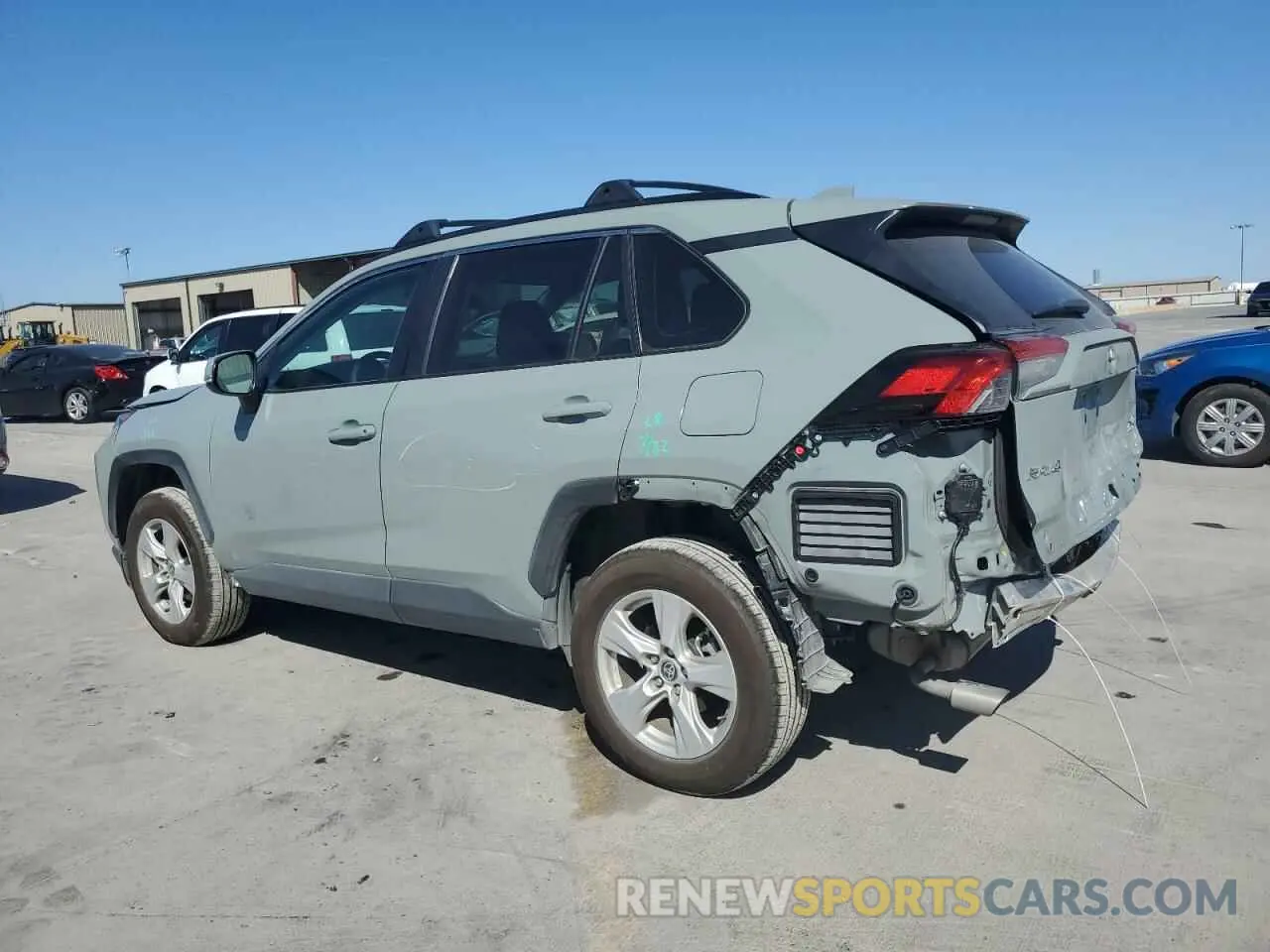 2 Photograph of a damaged car 2T3P1RFV6MW229903 TOYOTA RAV4 2021