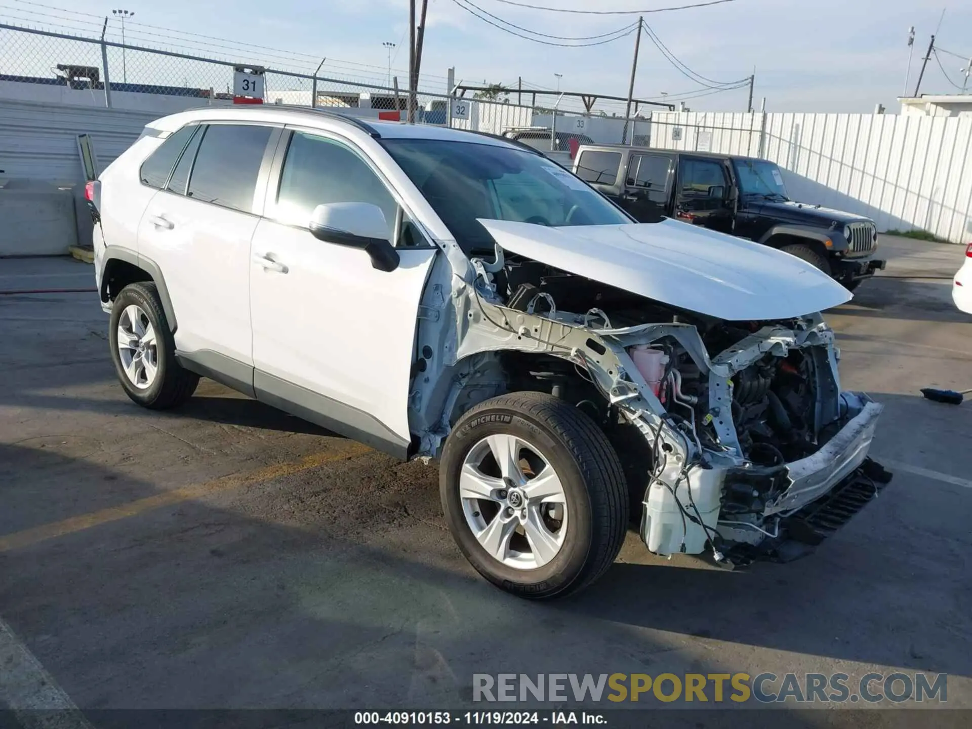 1 Photograph of a damaged car 2T3P1RFV7MC151598 TOYOTA RAV4 2021
