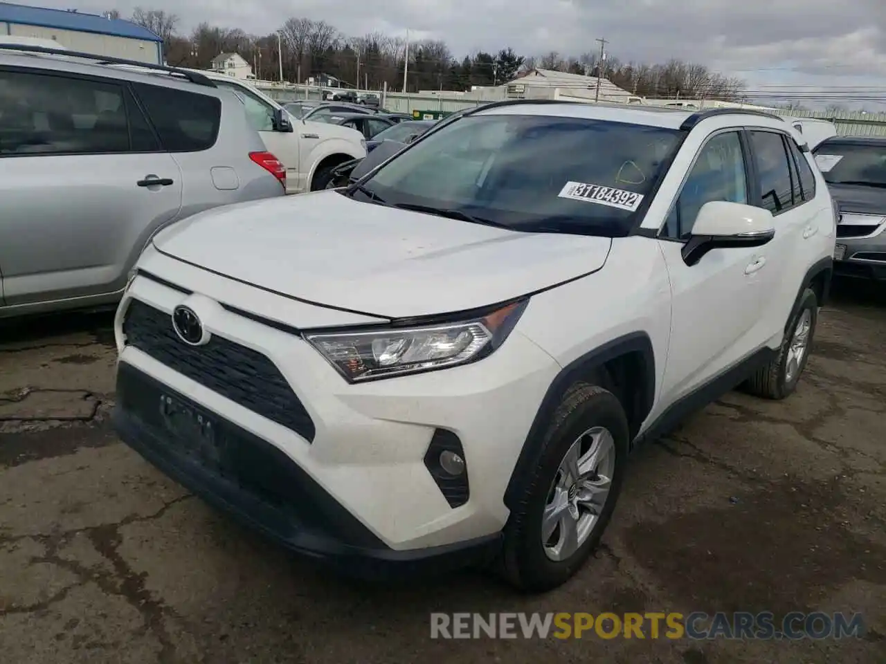 2 Photograph of a damaged car 2T3P1RFV7MC159538 TOYOTA RAV4 2021