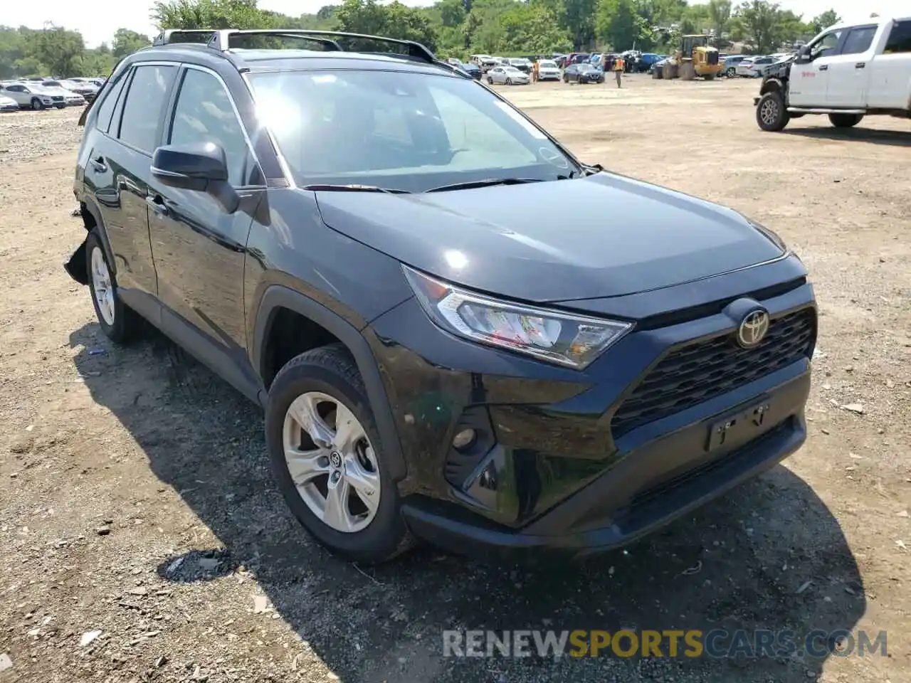 1 Photograph of a damaged car 2T3P1RFV7MC166201 TOYOTA RAV4 2021