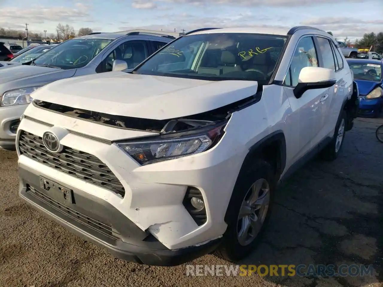 1 Photograph of a damaged car 2T3P1RFV7MC170328 TOYOTA RAV4 2021