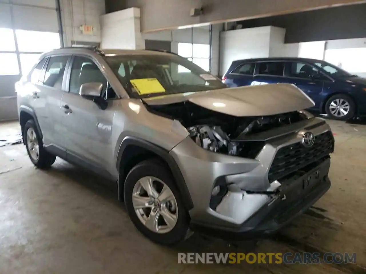 1 Photograph of a damaged car 2T3P1RFV7MC176159 TOYOTA RAV4 2021