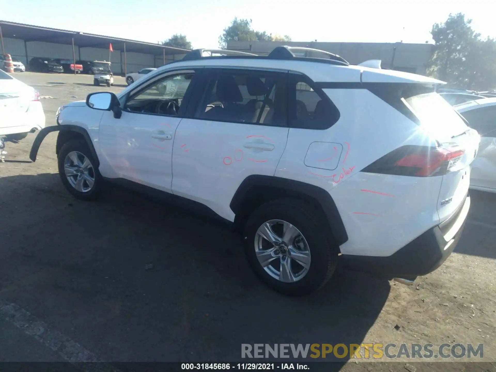 3 Photograph of a damaged car 2T3P1RFV7MC176792 TOYOTA RAV4 2021