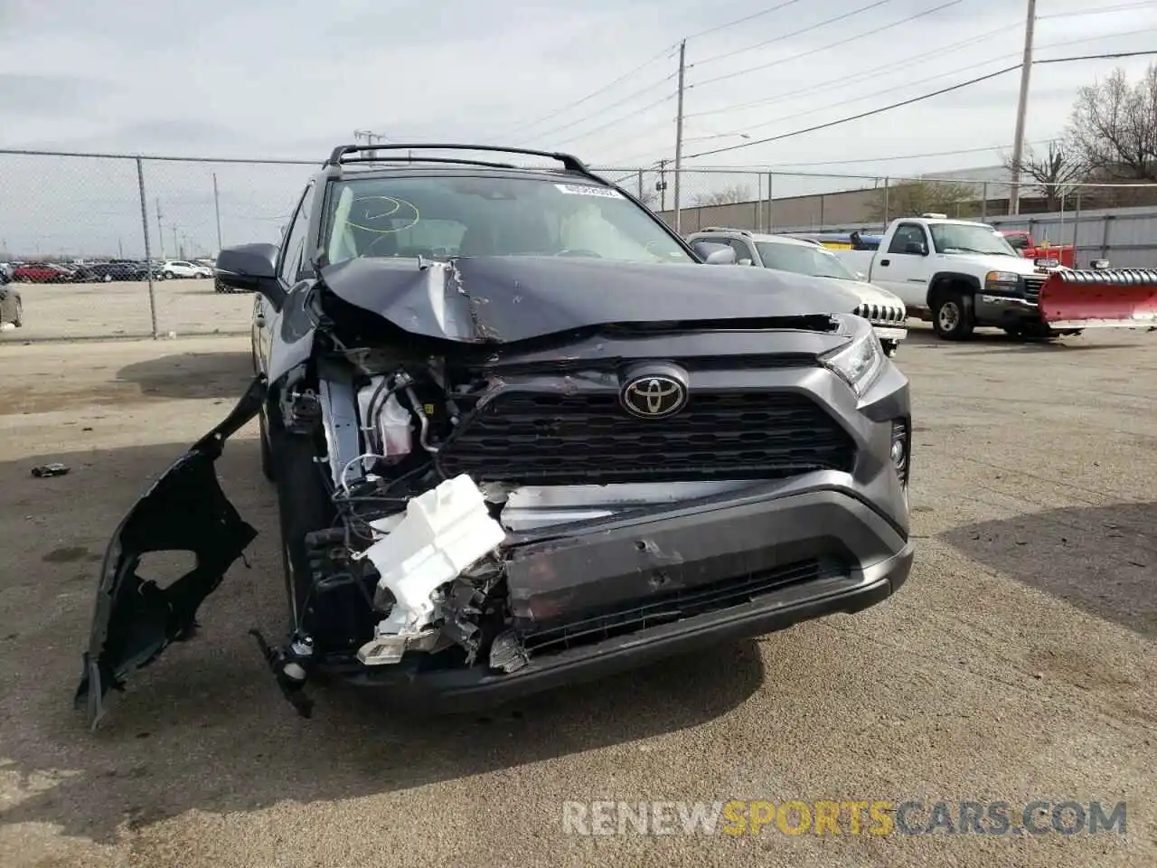 9 Photograph of a damaged car 2T3P1RFV7MC179059 TOYOTA RAV4 2021