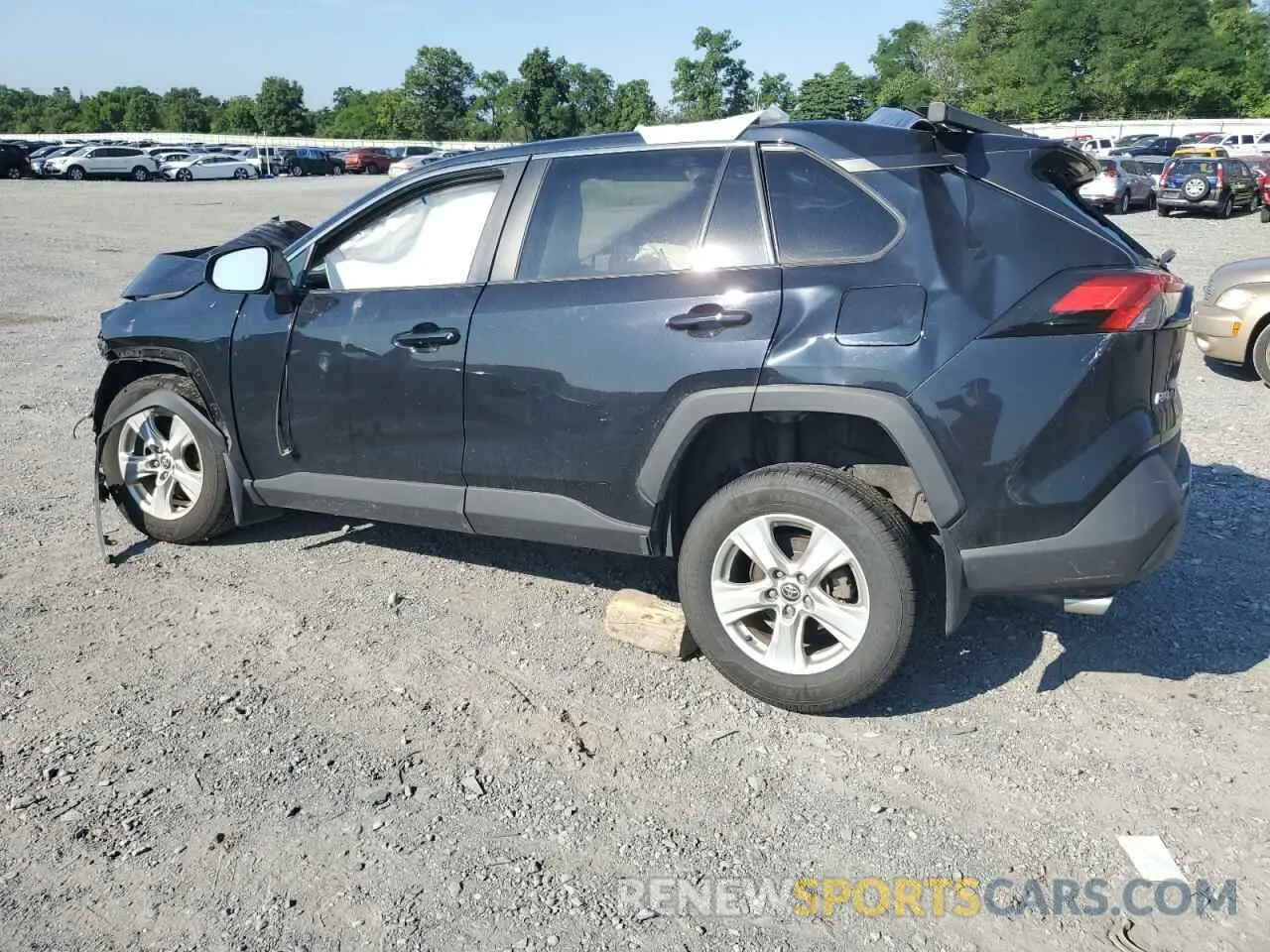 2 Photograph of a damaged car 2T3P1RFV7MC186285 TOYOTA RAV4 2021
