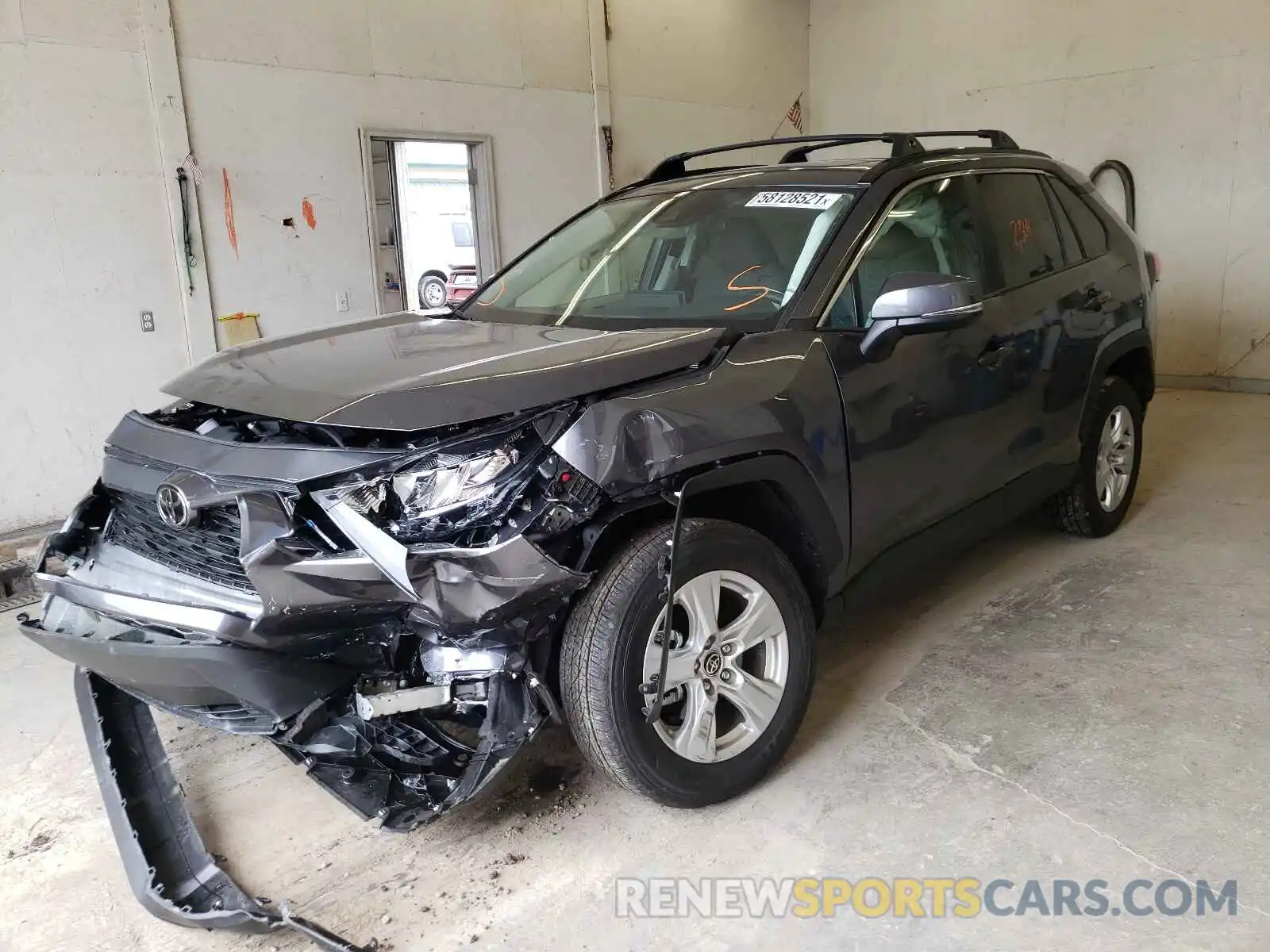 2 Photograph of a damaged car 2T3P1RFV7MC204025 TOYOTA RAV4 2021