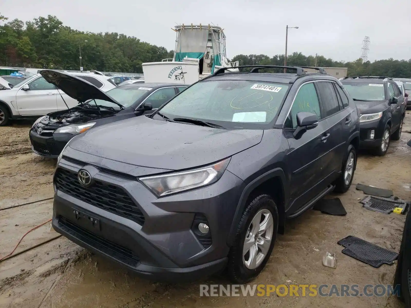 2 Photograph of a damaged car 2T3P1RFV7MC225120 TOYOTA RAV4 2021