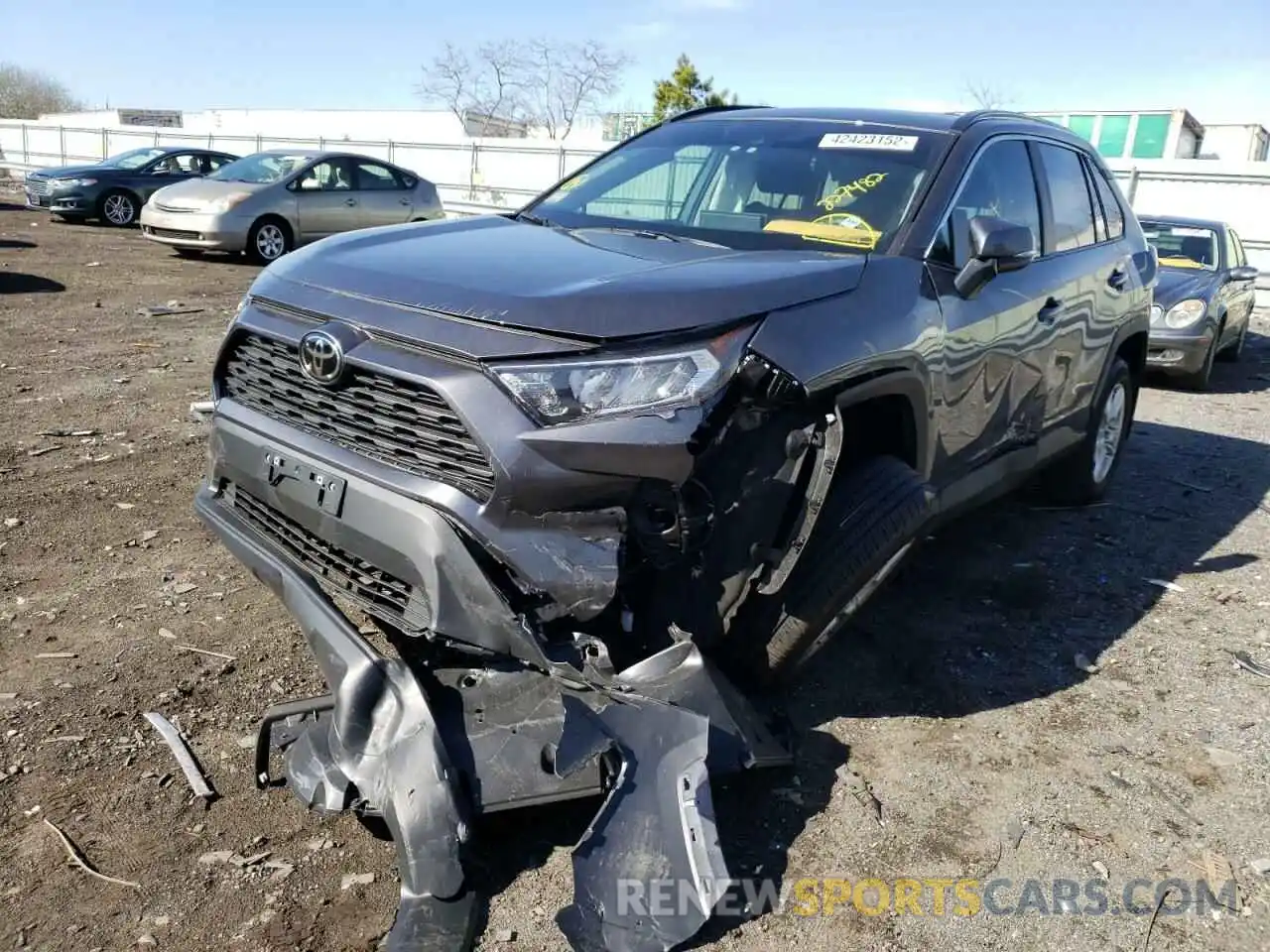 2 Photograph of a damaged car 2T3P1RFV7MC227482 TOYOTA RAV4 2021